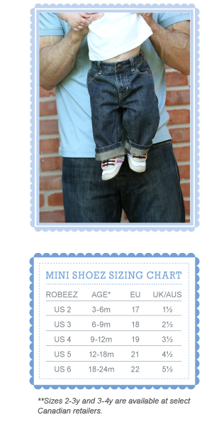 robeez sizing